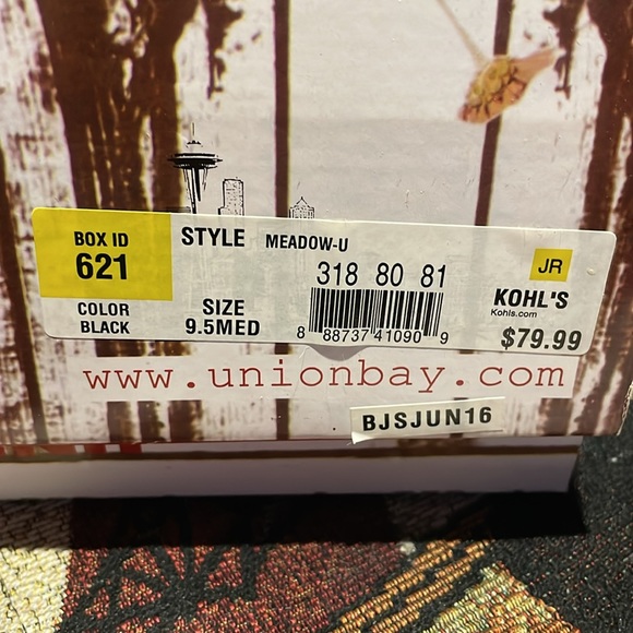 BNIB UnionBay Faux Suede Wedge Boots - Picture 3 of 13